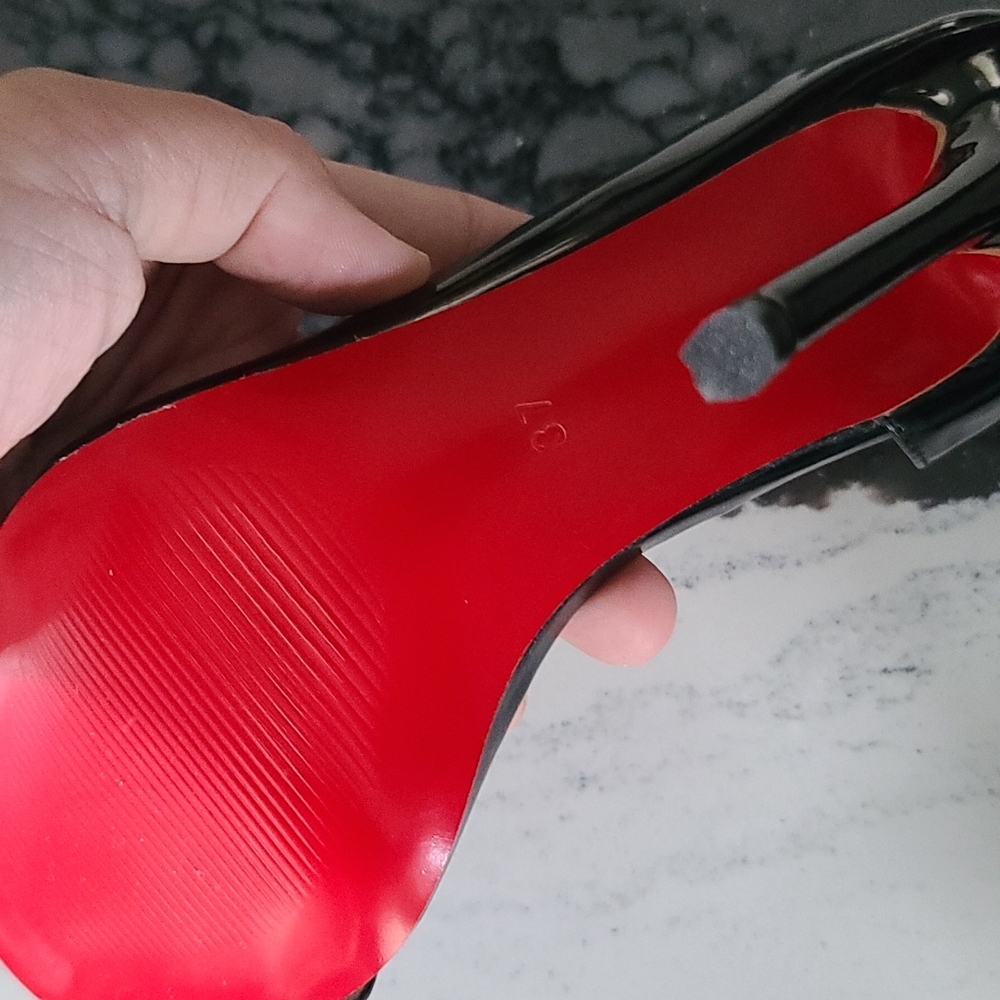 Size 7 custom dorsay heels - Picture 5 of 5